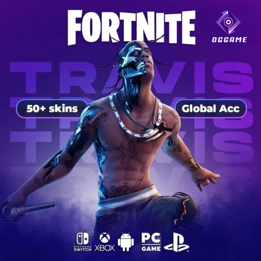 ✨ Guaranteed Travis Scott Account +50 Random Skins 💫