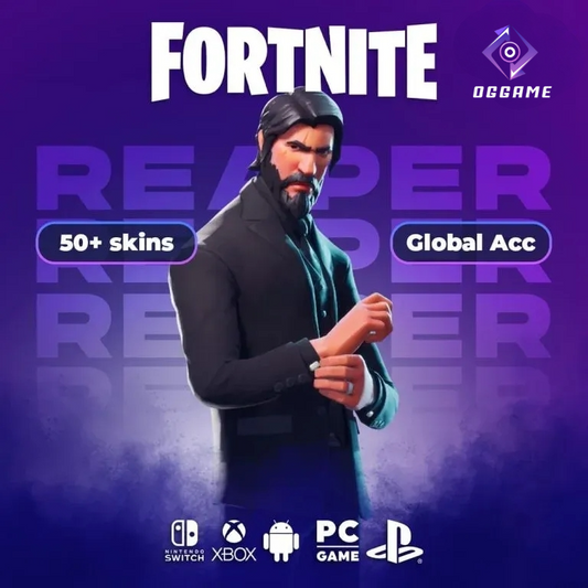 ✨ Guaranteed The Reaper Account +50 Random Skins 💫