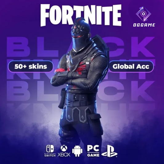 ✨ Guaranteed Black Knight Account +50 Random Skins 💫